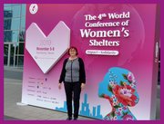 FHK-Gesch&auml;ftsf&uuml;hrerin Heike Herold bei der 4. World Conference of Women's Shelters Taiwan, 2019