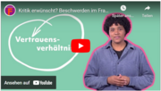 Videovorschau Kritik erw&uuml;nscht?