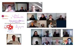 Videokonferenz zu digitaler Gewalt