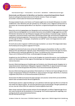 Kostenstudie Kurzzusammenfassung