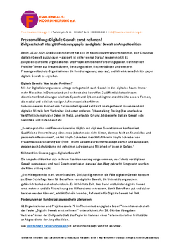 Abbildung PM Forderungspapier