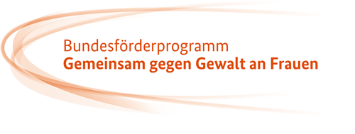 Logo Bundesf&ouml;rderprogramm Gemeinsam gegen Gewalt an Frauen